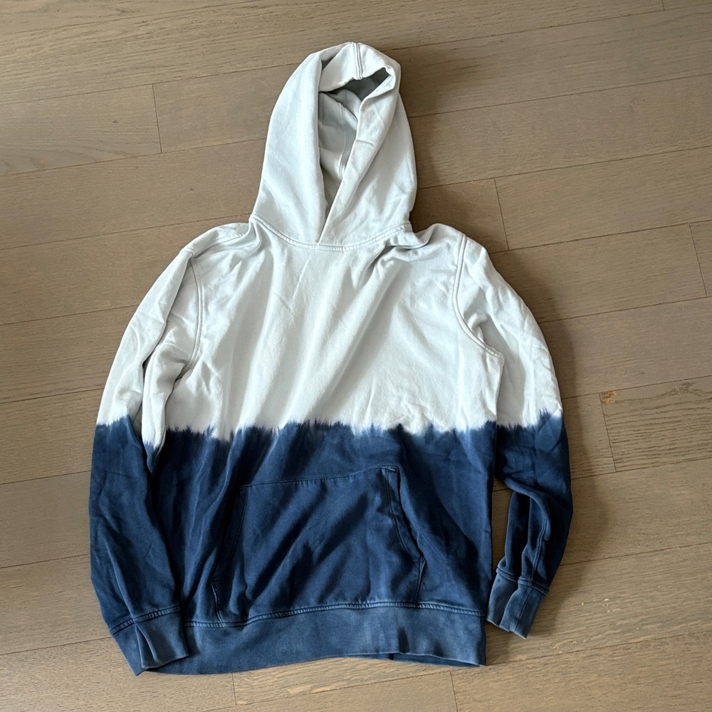 GAP Blue and White Sweatshirt Hoodie